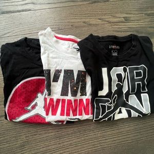 Bundle of 3 Boys Nike Shirts Size Small